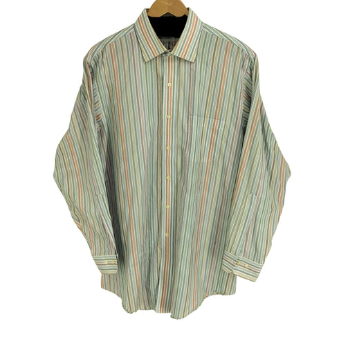 ブルックスブラザーズ BROOKS BROTHERS マルチストライプ L/S シャツ メンズ 16 1/2-2/3