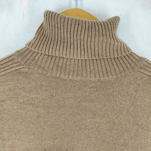 ベイジ BEIGE カシミヤ混ウールタートルネックニット レディース 4