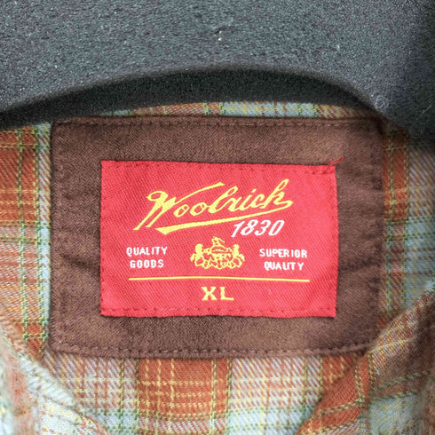 ウールリッチ WOOLRICH チェック L/S ネルシャツ メンズ import:XL