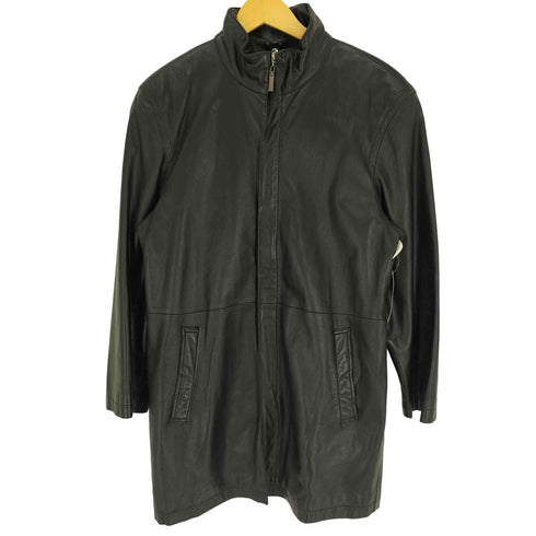 GENEROUS インナー付き フェイクレザー セミロング ジャケット レディース JPN:M