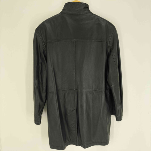 GENEROUS インナー付き フェイクレザー セミロング ジャケット レディース JPN:M