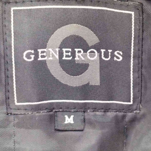 GENEROUS インナー付き フェイクレザー セミロング ジャケット レディース JPN:M