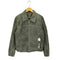 ザラ ZARA チャームエフェクト クロップド フェイクレザー ジャケット メンズ L