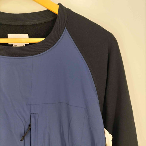 ウールリッチ WOOLRICH パネルナイロン L/S カットソー メンズ import:L