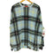 シュプリーム Supreme 21SS Plaid Crewneck Light Blue メンズ import:XL