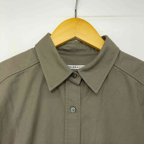 ファクトリエ factelier HITOYOSHI レギュラーカラーシャツ レディース JPN:40