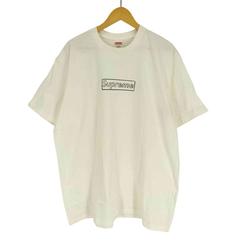 シュプリーム Supreme 21SS USA製 Kaws Chalk Box Logo Tee チョークボックス ロゴ メンズ import:XL