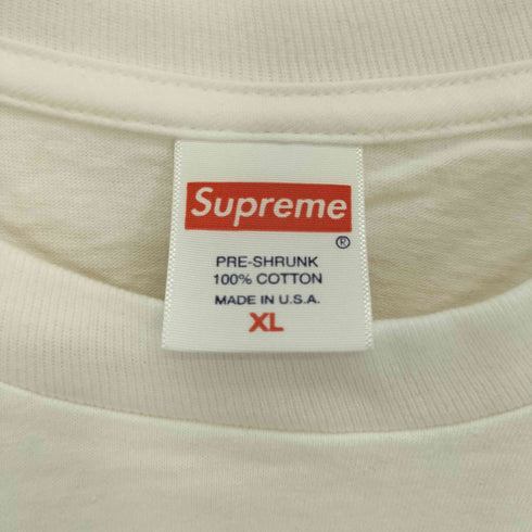 シュプリーム Supreme 21SS USA製 Kaws Chalk Box Logo Tee チョークボックス ロゴ メンズ import:XL