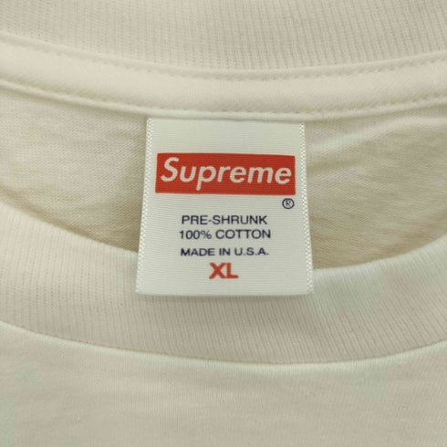 シュプリーム Supreme 21SS USA製 Kaws Chalk Box Logo Tee チョークボックス ロゴ メンズ import:XL
