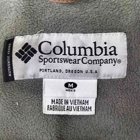 コロンビア Columbia 裏地フリース ダック地 デトロイト ワーク ジャケット メンズ import:M