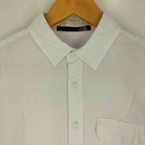 ノースフェイスパープルレーベル THE NORTH FACE PURPLE LABEL エルボーパッチ シャツ レディース