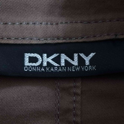 ダナキャランニューヨーク DKNY スタンドカラー ステンカラージャケット レディース US:12