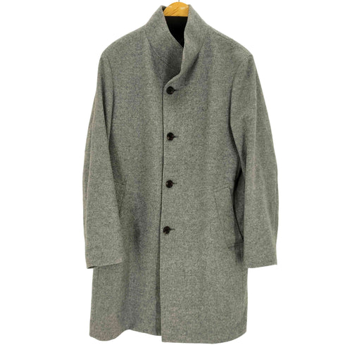 タケオキクチ TAKEO KIKUCHI カシミヤ混 ウールスタンドカラーコート メンズ JPN:3