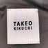 タケオキクチ TAKEO KIKUCHI カシミヤ混 ウールスタンドカラーコート メンズ JPN:3
