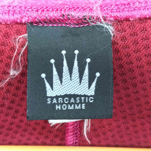 サキャスティック SARCASTIC VINTAGE 裏地メッシュ フリース ジャケット メンズ