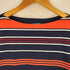 ローレンラルフローレン LAUREN RALPH LAUREN ボートネック フレアスリーブ ボーダーカットソー レディース import:M