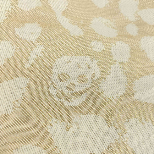 アレキサンダーマックイーン Alexander McQueen シルク混 レオパード柄 大判ストール レディース