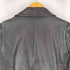 ザラ ZARA ラムレザーダブルライダースジャケット レディース import:M