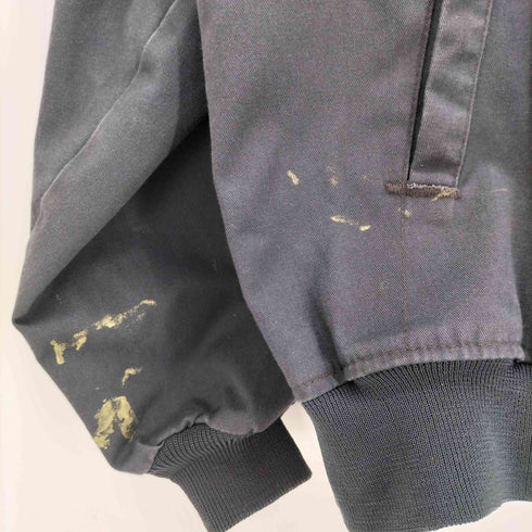 レッドキャップ RED KAP 90S USA製 TALON ZIP 企業ロゴ ワーク ボンバー ジャケット メンズ import:XL