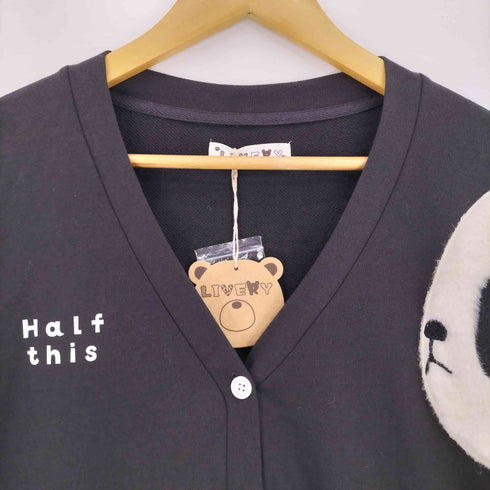 LIVERY HALFTHIS パンダ袖 Vネックカーディガン レディース FREE