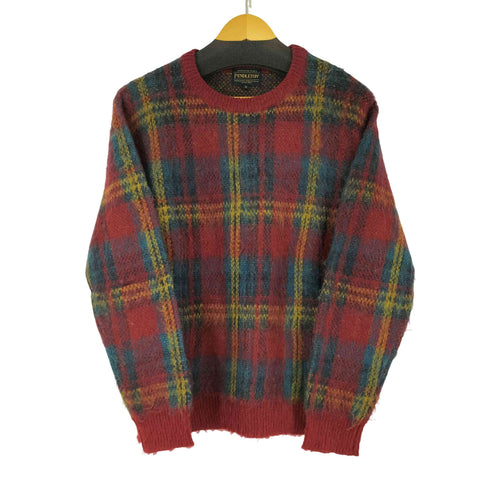 ペンドルトン PENDLETON モヘア混 チェック柄 セーター メンズ import:M