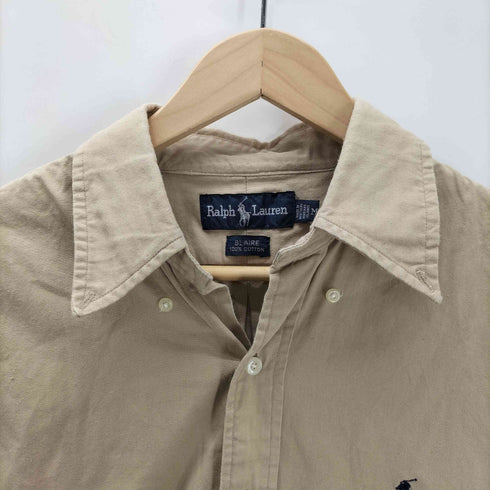 ポロバイラルフローレン Polo by RALPH LAUREN 90S BLAIRE ポニー刺繍 S/S ボタンダウン シャツ ビックサイズ メンズ import:M