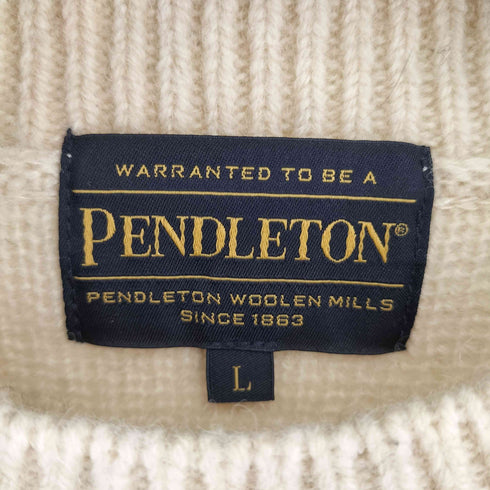 ペンドルトン PENDLETON ウール混 ノルディック柄 セーター メンズ import:L