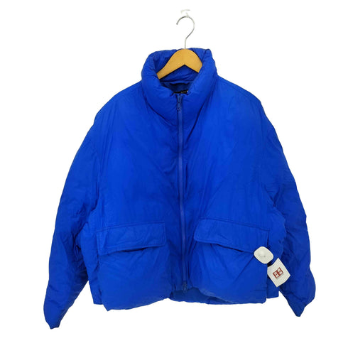 ザラ ZARA ハイネック ダブルジッパー 中綿 パデット ジャケット メンズ import:L