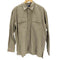 ポロバイラルフローレン Polo by RALPH LAUREN 90S GARVEY ポニー無し ヘリンボーン シャドーストライプ L/S フラップポケット ワークシャツ ビックサイズ メンズ import:XL
