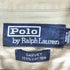 ポロバイラルフローレン Polo by RALPH LAUREN 90S GARVEY ポニー無し ヘリンボーン シャドーストライプ L/S フラップポケット ワークシャツ ビックサイズ メンズ import:XL