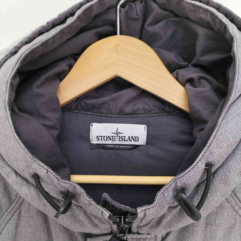 ストーンアイランド STONE ISLAND 14AW MIX FIBRE WATRO TELA DOWN ジップアップ フーデット ダウンコート メンズ import:XL