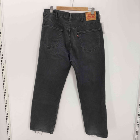 リーバイス Levis 550 5ポケット ストレート ブラック デニム パンツ ビックサイズ メンズ W38L30