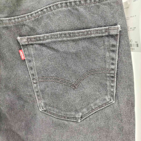 リーバイス Levis 550 5ポケット ストレート ブラック デニム パンツ ビックサイズ メンズ W38L30