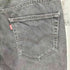 リーバイス Levis 550 5ポケット ストレート ブラック デニム パンツ ビックサイズ メンズ W38L30