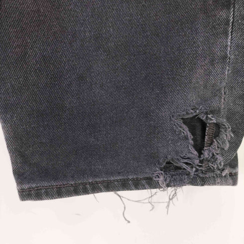 リーバイス Levis 550 5ポケット ストレート ブラック デニム パンツ ビックサイズ メンズ W38L30