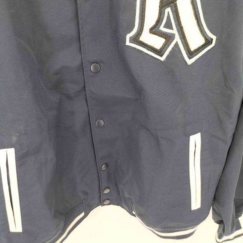 ザラ ZARA ボアワッペン スナップボタン スタジャン メンズ M