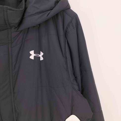 アンダーアーマー UNDER ARMOUR 13AW サッカーフットサル防寒ウェアー 中綿 フーデット コート メンズ import:XL