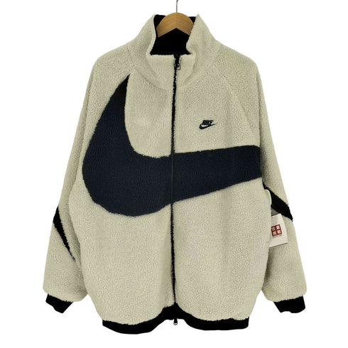ナイキ NIKE 20AW VM SWOOSH FULL ZIP JACKET ジップアップ ボア フリース ビッグスウッシュ フルジップジャケット メンズ 3XL