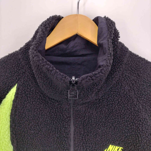 ナイキ NIKE 20AW VM SWOOSH FULL ZIP JACKET ジップアップ ボア フリース ビッグスウッシュ フルジップジャケット メンズ import:XL
