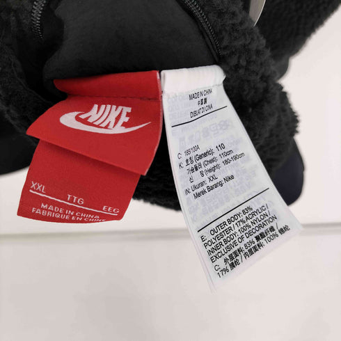 ナイキ NIKE 20AW VM SWOOSH FULL ZIP JACKET ジップアップ ボア フリース ビッグスウッシュ フルジップジャケット メンズ import:XL