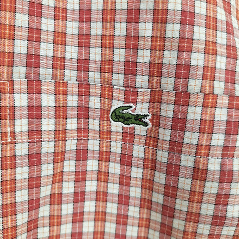 ラコステ LACOSTE ギンガムチェックBDシャツ メンズ 5