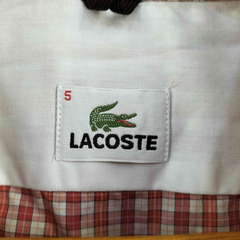 ラコステ LACOSTE ギンガムチェックBDシャツ メンズ 5