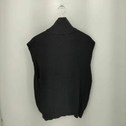 ザラ ZARA ダブルジップニットベスト ドライバーズニットベスト メンズ M