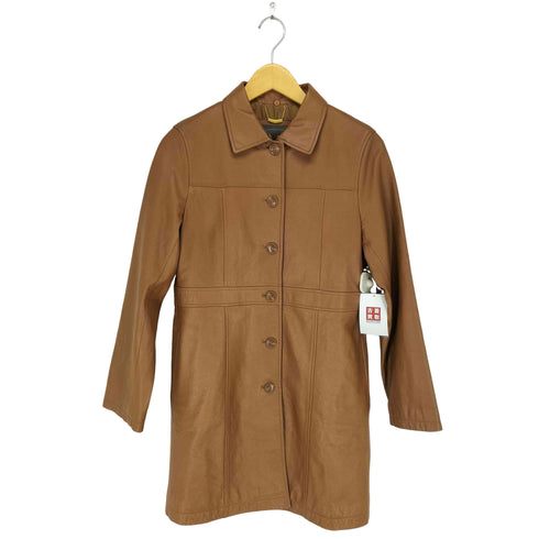 Sheepskin AZZURRO 羊革 レザーコート レディース 9AR