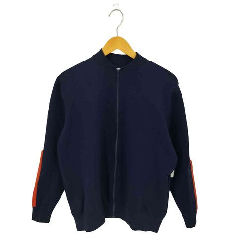 ザラ ZARA アームライン ニット ブルゾン トラックジャケット メンズ M