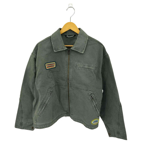 ザラ ZARA オーバーサイズ ウォッシュ加工 デニムジャケット メンズ M