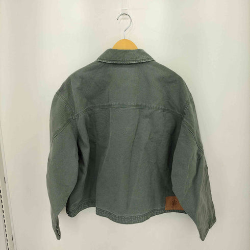 ザラ ZARA オーバーサイズ ウォッシュ加工 デニムジャケット メンズ M