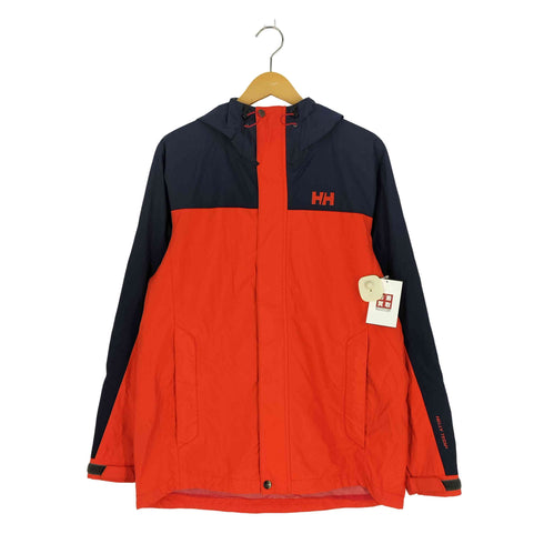 ヘリーハンセン HELLY HANSEN ロゴ刺繍 裾ドローコード ナイロンジャケット マウンテンパーカー メンズ import:M