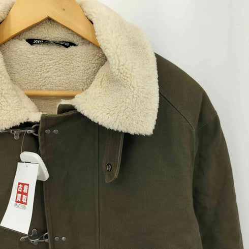 ザラ ZARA 裏地ボア ファイヤーマンジャケット メンズ M