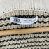 ザラ ZARA ジオメトリック ジャガード ニットカーディガン メンズ L